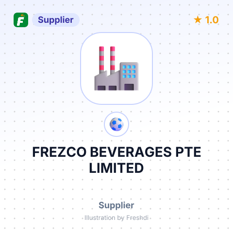 FREZCO BEVERAGES PTE LIMITED – summary card, no photo uploaded yet
