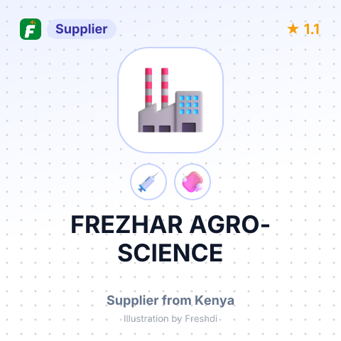 FREZHAR AGRO-SCIENCE – summary card, no photo uploaded yet