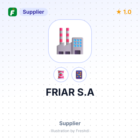 FRIAR S.A – summary card, no photo uploaded yet