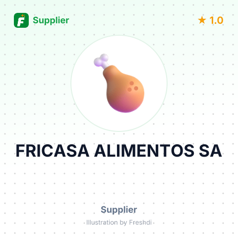 FRICASA ALIMENTOS SA – summary card, no photo uploaded yet