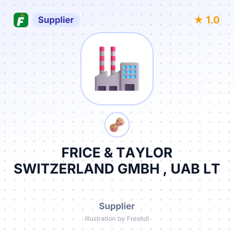 FRICE & TAYLOR SWITZERLAND GMBH , UAB LT – summary card, no photo uploaded yet