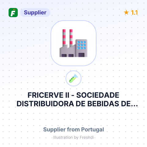 FRICERVE II - SOCIEDADE DISTRIBUIDORA DE BEBIDAS DE MATOSINHOS, LDA – summary card, no photo uploaded yet