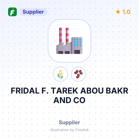 FRIDAL F. TAREK ABOU BAKR AND CO – summary card, no photo uploaded yet