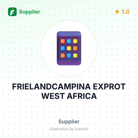 FRIELANDCAMPINA EXPROT WEST AFRICA – summary card, no photo uploaded yet