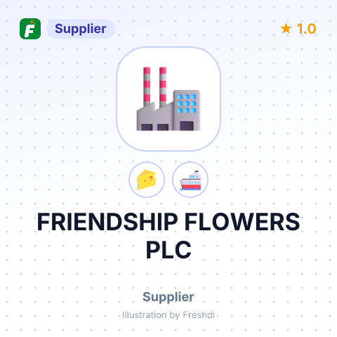 FRIENDSHIP FLOWERS PLC – summary card, no photo uploaded yet