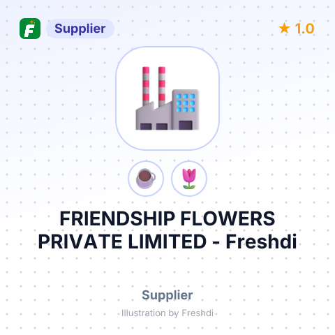 FRIENDSHIP FLOWERS PRIVATE LIMITED – summary card, no photo uploaded yet