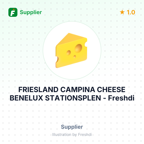 FRIESLAND CAMPINA CHEESE BENELUX STATIONSPLEN – summary card, no photo uploaded yet