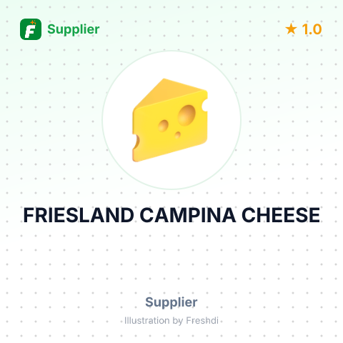 FRIESLAND CAMPINA CHEESE – summary card, no photo uploaded yet