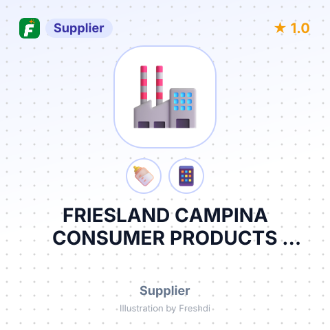 FRIESLAND CAMPINA CONSUMER PRODUCTS EUROPE – summary card, no photo uploaded yet