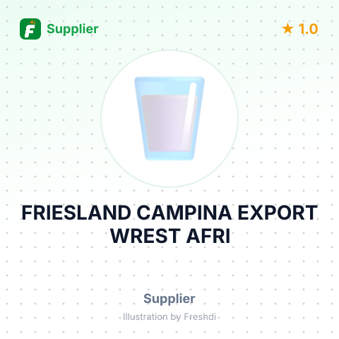 FRIESLAND CAMPINA EXPORT WREST AFRI – summary card, no photo uploaded yet