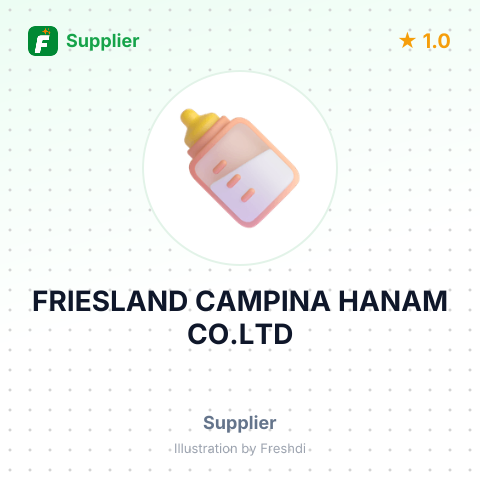 FRIESLAND CAMPINA HANAM CO.LTD – summary card, no photo uploaded yet