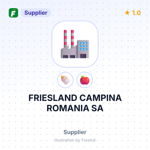 FRIESLAND CAMPINA ROMANIA SA – summary card, no photo uploaded yet