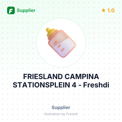 FRIESLAND CAMPINA STATIONSPLEIN 4 – summary card, no photo uploaded yet