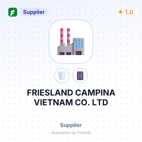 FRIESLAND CAMPINA VIETNAM CO. LTD – summary card, no photo uploaded yet