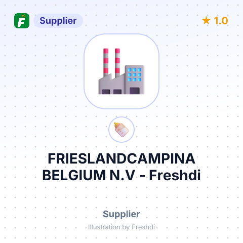 FRIESLANDCAMPINA BELGIUM N.V – summary card, no photo uploaded yet