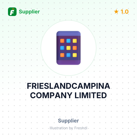 FRIESLANDCAMPINA COMPANY LIMITED – summary card, no photo uploaded yet