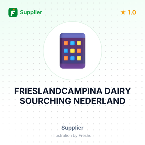 FRIESLANDCAMPINA DAIRY SOURCHING NEDERLAND – summary card, no photo uploaded yet