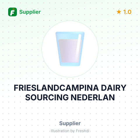 FRIESLANDCAMPINA DAIRY SOURCING NEDERLAN – summary card, no photo uploaded yet