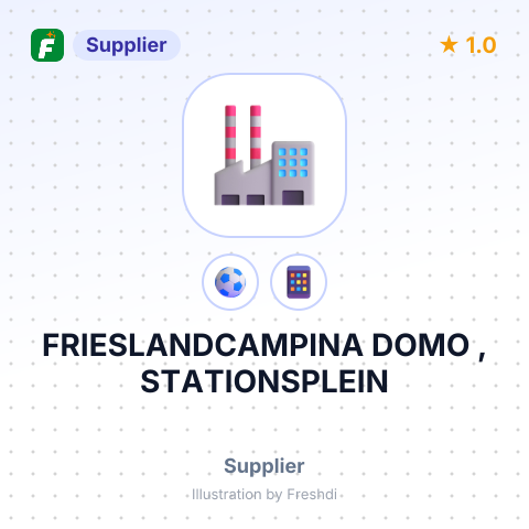 FRIESLANDCAMPINA DOMO , STATIONSPLEIN – summary card, no photo uploaded yet