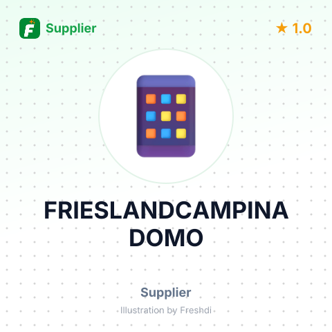 FRIESLANDCAMPINA DOMO – summary card, no photo uploaded yet