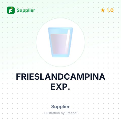 FRIESLANDCAMPINA EXP. – summary card, no photo uploaded yet