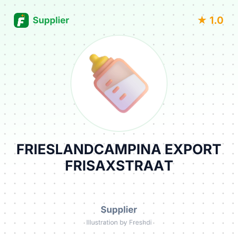 FRIESLANDCAMPINA EXPORT FRISAXSTRAAT – summary card, no photo uploaded yet
