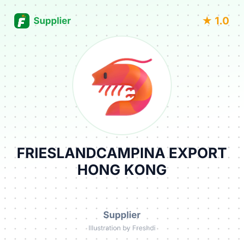 FRIESLANDCAMPINA EXPORT HONG KONG – summary card, no photo uploaded yet