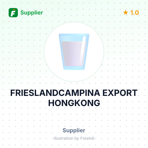 FRIESLANDCAMPINA EXPORT HONGKONG – summary card, no photo uploaded yet