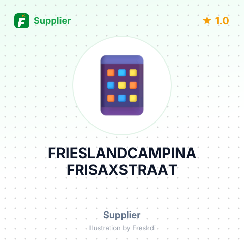 FRIESLANDCAMPINA FRISAXSTRAAT – summary card, no photo uploaded yet