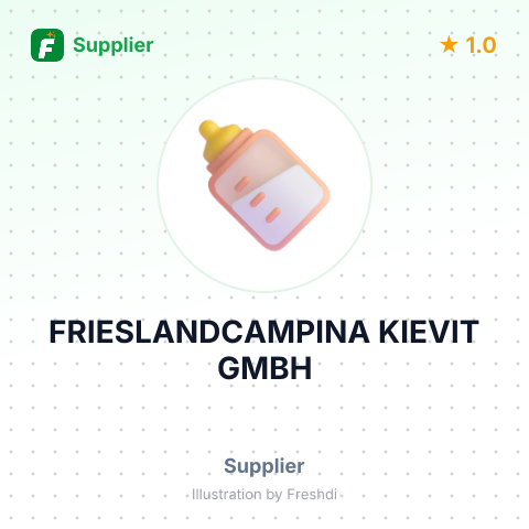 FRIESLANDCAMPINA KIEVIT GMBH – summary card, no photo uploaded yet