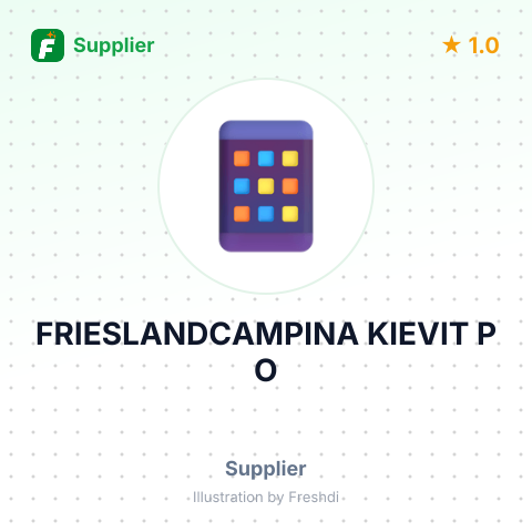 FRIESLANDCAMPINA KIEVIT P O – summary card, no photo uploaded yet