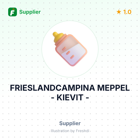 FRIESLANDCAMPINA MEPPEL - KIEVIT - – summary card, no photo uploaded yet