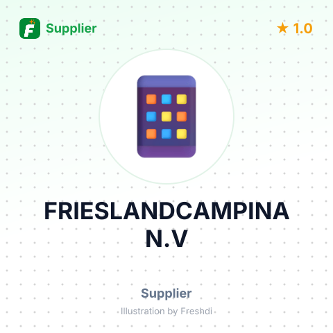 FRIESLANDCAMPINA N.V – summary card, no photo uploaded yet