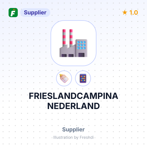 FRIESLANDCAMPINA NEDERLAND – summary card, no photo uploaded yet