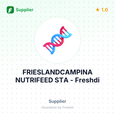 FRIESLANDCAMPINA NUTRIFEED STA – summary card, no photo uploaded yet