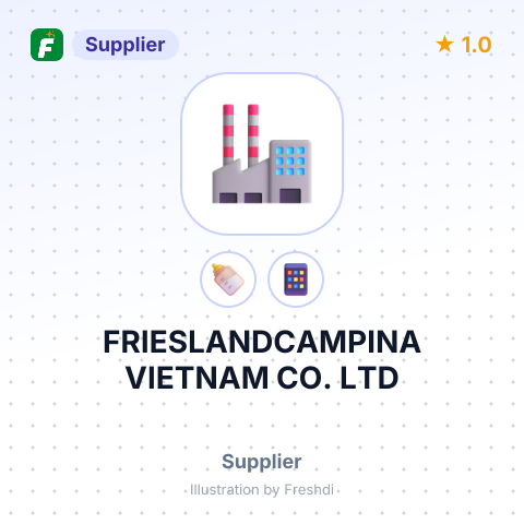 FRIESLANDCAMPINA VIETNAM CO. LTD – summary card, no photo uploaded yet