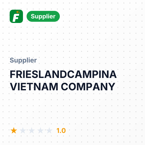 FRIESLANDCAMPINA VIETNAM COMPANY – summary card, no photo uploaded yet