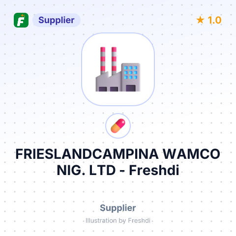 FRIESLANDCAMPINA WAMCO NIG. LTD – summary card, no photo uploaded yet