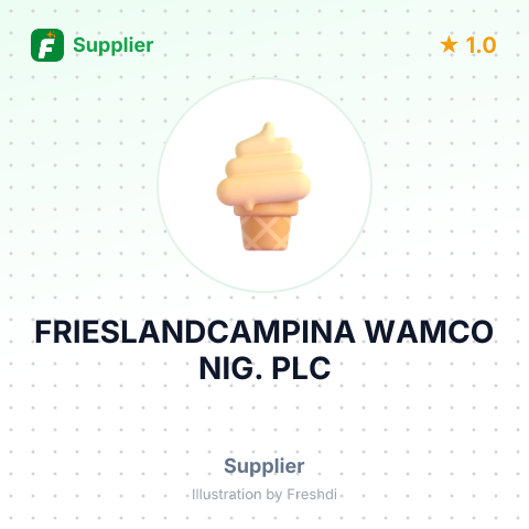 FRIESLANDCAMPINA WAMCO NIG. PLC – summary card, no photo uploaded yet