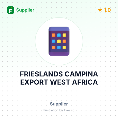 FRIESLANDS CAMPINA EXPORT WEST AFRICA – summary card, no photo uploaded yet