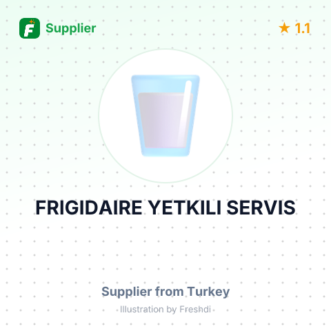 FRIGIDAIRE YETKILI SERVIS – summary card, no photo uploaded yet