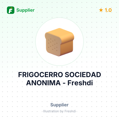 FRIGOCERRO SOCIEDAD ANONIMA – summary card, no photo uploaded yet