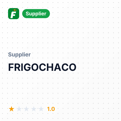 FRIGOCHACO – summary card, no photo uploaded yet