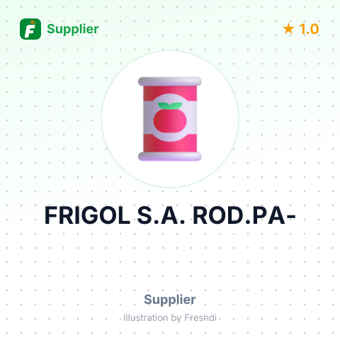 FRIGOL S.A. ROD.PA- – summary card, no photo uploaded yet