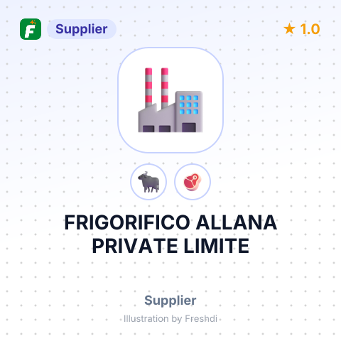 FRIGORIFICO ALLANA PRIVATE LIMITE – summary card, no photo uploaded yet