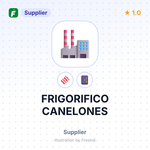FRIGORIFICO CANELONES – summary card, no photo uploaded yet