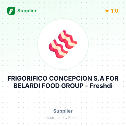 FRIGORIFICO CONCEPCION S.A FOR BELARDI FOOD GROUP – summary card, no photo uploaded yet