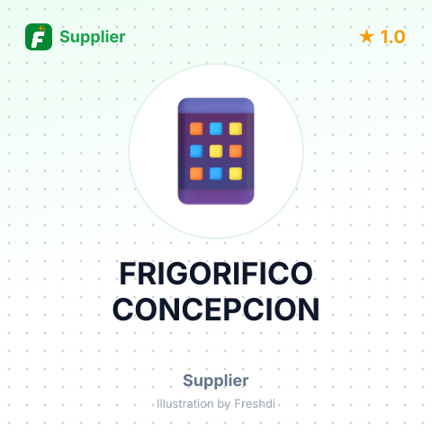FRIGORIFICO CONCEPCION – summary card, no photo uploaded yet