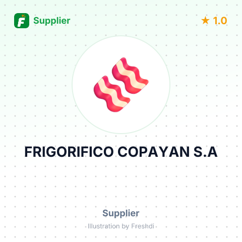FRIGORIFICO COPAYAN S.A – summary card, no photo uploaded yet
