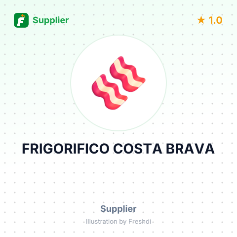 FRIGORIFICO COSTA BRAVA – summary card, no photo uploaded yet